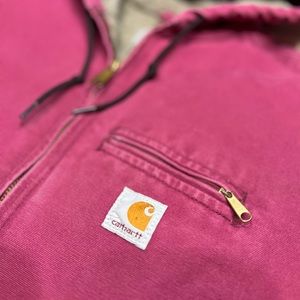Pink Carhartt Warm Winter Jacket/Coat, Women’s size Small, Kids (12/14)